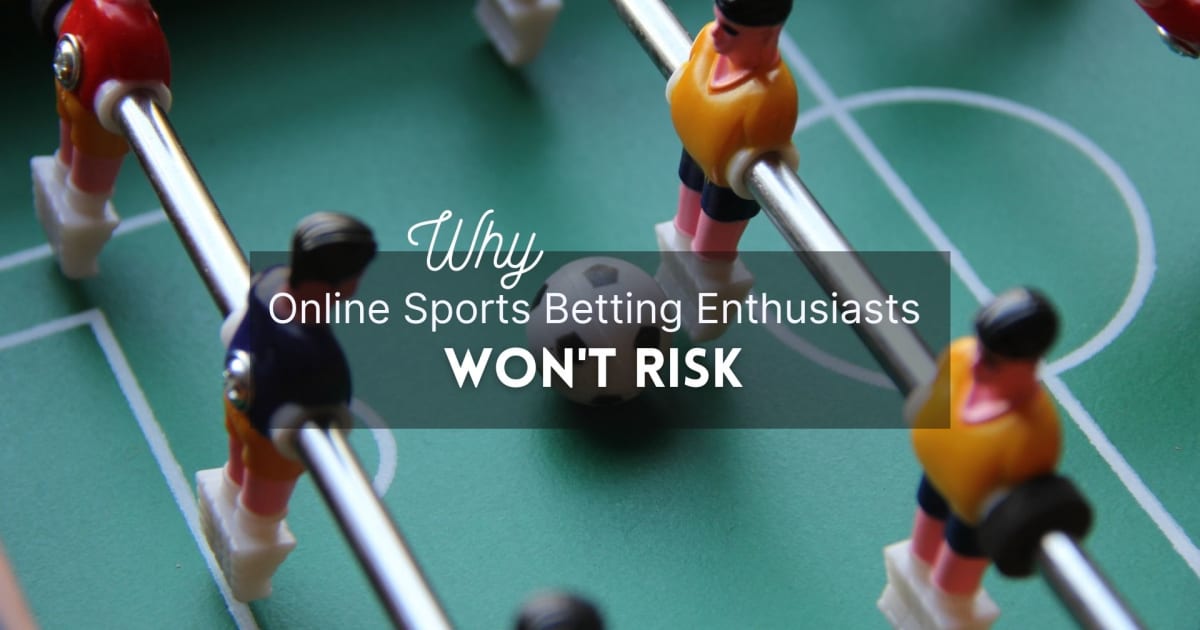 Os entusiastas das apostas desportivas online nÃ£o se arriscam